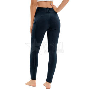 Pantalones de montar Pantalones Skinny Horse Sport Mujer Ejercicio Pantalones de cintura alta Legging ecuestre - Product Image 4