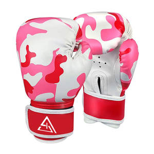 ถุงมือคิกบ็อกซิ่งหนัง PU สำหรับออกกำลังกายถุงมือมวยทำขึ้นเพื่อความสบายและมีประสิทธิภาพ - Product Image 1