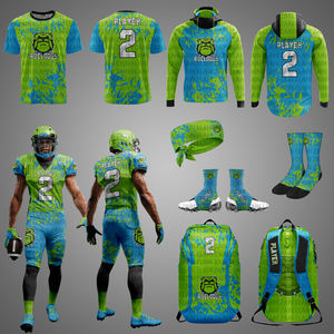 Uniformes de fútbol americano personalizados para jóvenes al por mayor, diseños sublimados de alta calidad, equipos universitarios de Detroit, paquete de oferta 2025 - Product Image 1