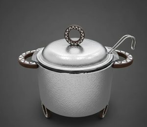 Chauffe-Plats Carré Moderne en Acier Inoxydable, Qualité Supérieure, Finition Argentée Martelée Brillante, Écologique, pour Buffet - Product Image 1