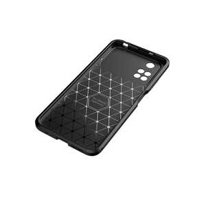 JoieCreatif Negro Series Coque en silicone de qualité supérieure antichoc pour Poco M4 Pro 4G et Redmi 10C - Bleu foncé - Product Image 5