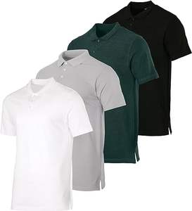 Camisetas de polo lisas, venta al por mayor, camiseta de poliéster, camiseta de Polo para hombre, camisetas de polo de sublimación en blanco para hombre, camiseta de Golf con logotipo personalizado - Product Image 1