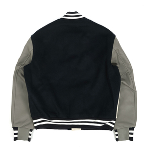 OEM Diseña tu propia chaqueta universitaria más vendida para hombres, chaqueta universitaria - Product Image 5