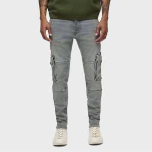 High Quality Men's Straight <b>Jeans</b> Hip Hop Style Washed Stretch Corduroy High Street Sweatpants Cargo Pockets - Product Image 5