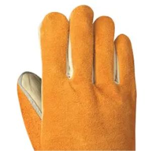 Gants de soudage en cuir de vache fendu résistant à la chaleur/gants de soudage noirs 2023/gants de soudage de sécurité BBQ rouge - Product Image 6