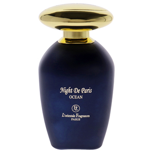 Lorientale น้ำหอม Night de Paris Ocean 3.3ออนซ์ EDP unisex สเปรย์น้ำหอมกลิ่นกุหลาบมะนาวดอกไม้พร้อมครีม - Product Image 1