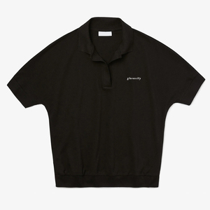 Chemise décontractée pour femmes, manches courtes, coupe ajustée moderne, tissu en coton extensible, séchage rapide, respirant, uniforme de travail - Product Image 4