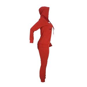 Survêtement de sport grande taille pour femmes avec logo personnalisé ensembles de survêtements en détresse en polaire fitness d'entraînement fabriqués par l'industrie Isha - Product Image 3