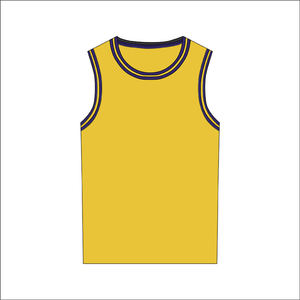 Maillot de basket-ball personnalisé pour homme, polyester respirant, haut d'été, logo imprimé, techniques de sublimation - Product Image 1