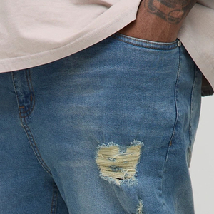 Pantalon en jean pour homme, prix de gros, jean tendance pour homme, pantalon slim décontracté élégant, jean pour homme en spandex/coton - Product Image 4