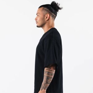 Ropa de hombre, camiseta de gran tamaño, ropa de calle de algodón 100, camisetas Vintage con logotipo personalizado en blanco de Hip Hop - Product Image 3