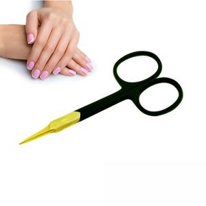 Ciseaux à cuticules en acier inoxydable pour manucure, outil de maquillage, coupe-peaux mortes, coupe-sourcils, pince à épiler - Product Image 5