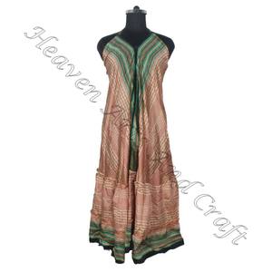 SD016 indien pakistanais coton Saree/Shari/Shari Hippy Boho Style moderne nouvelle robe en soie Vintage avec Style indien moderne - Product Image 3