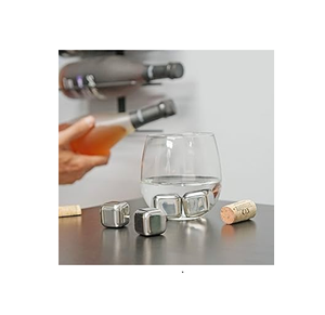 Cubo de hielo de acero inoxidable para accesorios de Bar Accesorios de cocina de estilo caliente en línea Vino de hielo al mejor precio - Product Image 1