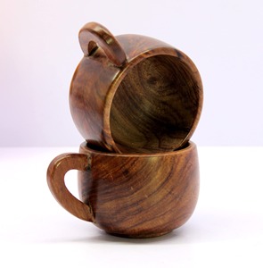 Vasos biodegradables, taza de té para beber, venta al por mayor, tazas y tazas de café de madera de acacia de alta calidad - Product Image 1