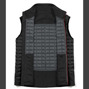 Venta al por mayor OEM/ODM chaleco acolchado sin mangas Chaleco de burbujas personalizado invierno utilidad Chaleco de gran tamaño para los hombres - Product Image 3