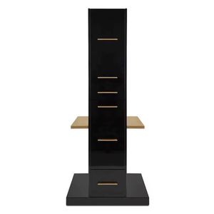 High Quality Industrial Factory <b>White</b>/Black Gold Metal Barbershop Salon Station LED <b>Mirror</b> Double Single Sided 3-Year Warranty - Product Image 3