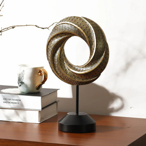 Tabletop Showpieces Vintage <b>Bedside</b> <b>Table</b> Desk Object Designer Home Decoration Tabletop Ornament for Living Room - Product Image 3