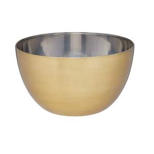 Cuencos de Metal Dorado con Diseño Martillado para Catering y Cantinas, Cuenco Decorativo para Servir Comida en Bodas - Product Image 5