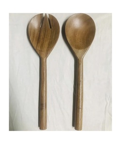 Juego de Cubiertos para Ensalada de Madera de Mango Ecológica, Fabricación India, Venta al por Mayor, Cubiertos de Madera, Utensilios de Cocina, Cuchara para Ensalada, para Uso en el Hogar y Hoteles - Product Image 3