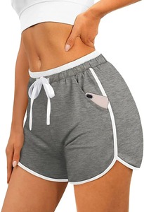 กางเกงแฟชั่นขาสั้นสำหรับผู้หญิงเอวสูงใส่เล่นยิมออกกำลังกายเล่นโยคะวิ่งฝึกซ้อมขายส่ง - Product Image 2