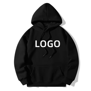 Logo personnalisé Sweat à capuche brodé de haute qualité Sweat à capuche surdimensionné vierge Fabrication OEM de sweat à capuche personnalisé - Product Image 1