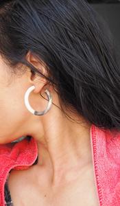 Pendientes de Cuerno de Búfalo para Niñas, Pendientes de Cuerno Natural para Mujer, Joyería de Cuerno de Alta Calidad - Product Image 4