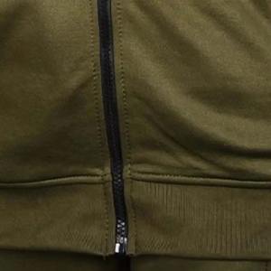 Low Moq algodón hecho mujeres cremallera chándales adultos ropa al aire libre mujeres chándales transpirables chándales - Product Image 6