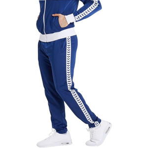 Pantalones de chándal OEM para hombre con cintura elástica para correr y correr con logotipo personalizado al por mayor - Product Image 6