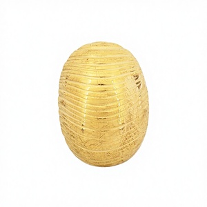 CUCOCUCA YXQ R161 Design minimalista, liscio e semplice, anello alla moda in acciaio inossidabile spazzolato dorato, spedizione UE in 48 ore - Product Image 1