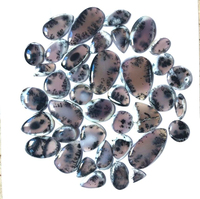 Opale Dendritique 100% Naturelle Cabochon Haute Qualité Bijoux Faits Main Taille Unique Formes Mixtes Polissage Personnalisé Personnalisation en Gros Bleu