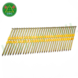 Clous d'encadrement en plastique à 21 degrés 3 ''x 0.131 4000 pièces pour projets d'encadrement avec revêtement jaune à tige lisse pour clous de pistolet - Product Image 5