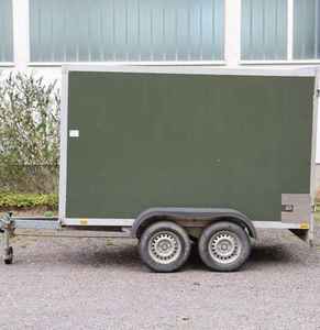 Remolque de Caja Cerrada WM Meyer WM C100 Más Vendido, Remolque de Transporte de Carga de Eje Único - Product Image 6