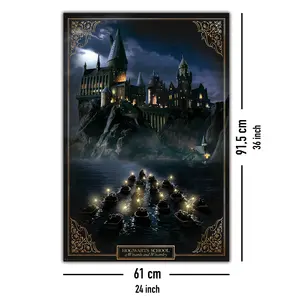 Poster sur toile pour Harry Potter, art mural du château de Poudlard - Product Image 4