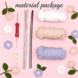 <span class=keywords><strong>Kit</strong></span> di Materiali per Uncinetto Personalizzato OEM/ODM all'Ingrosso, <span class=keywords><strong>Kit</strong></span> per Principianti per Realizzare Bouquet di Fiori all'Uncinetto - Product Image 3