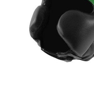 หมวกกันน็อคมวยหนัง PU แท้สำหรับผู้ใหญ่ทุกเพศ, หมวกป้องกันศีรษะซ้อมต่อสู้ทำจากหนัง PU ใส่ได้ทั้งชายและหญิง - Product Image 2