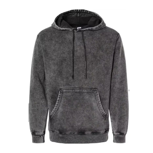 Sudadera con Capucha Unisex de Alta Calidad, Personalizada con Estampado Puff, 430 g/m², 100% Algodón, Gruesa, Lavada, con Cierre de Cremallera, para Invierno - Product Image 2