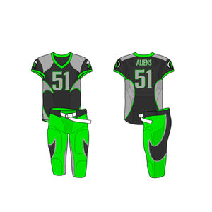 Uniforme de Fútbol Americano Personalizado de la Mejor Calidad, Manga Corta, Spandex/Poliéster, Alta Calidad, Gran Venta en Línea - Product Image 2