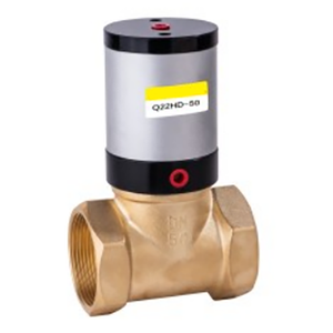 Diverses soupapes de commande pneumatiques de série de Q22HD-50 de bonne qualité avec le cylindre d'alliage d'aluminium - Product Image 1