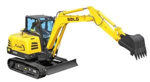 Para E655H Yanmar Engine PLC Excavadora sobre orugas Proveedor directo de fábrica China Venta caliente 5 toneladas Alta eficiencia CE ISO EPA Certificado - Product Image 2