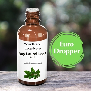 Aceite esencial de hoja de laurel de Laurel orgánico Premium (Laurus Nobilis) Cuidado de la piel del cuerpo Paquete de caja de cuidado de la salud Etiqueta privada pura OEM - Product Image 3