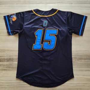 2025ชุดเบสบอลมืออาชีพแขนกุดสำหรับผู้ชายสวมใส่สบายระบายอากาศได้ดี - Product Image 3