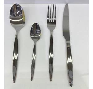 Juego de Cubiertos de Acero Inoxidable 304 de Alta Calidad, Cubiertos de Lujo para Fiestas, Material Metálico - Product Image 1