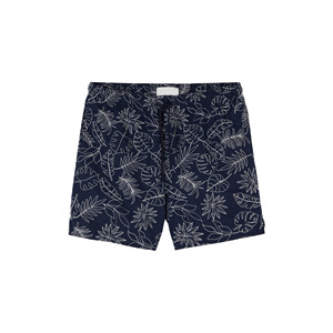 Vente en gros de shorts de plage imprimés d'été décontractés pour hommes 100% polyester respirant poches taille élastique tricoté Worested OEM Service - Product Image 4