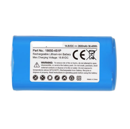 High Power 14.8V 5Ah Lithium Ion Battery Pack 4S 5Ah Li-ion Battery for Portable Device Medical Equipment Camera Backup Power