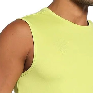 Camisas sin mangas de uso al aire libre de tela suave de secado rápido para hombres Camisetas de color personalizado de último diseño - Product Image 4