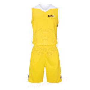 Ensembles de maillots de basket-ball confortables et respirants en gros, vêtements de sport pour adultes au Pakistan, personnalisés, 100% polyester - Product Image 2