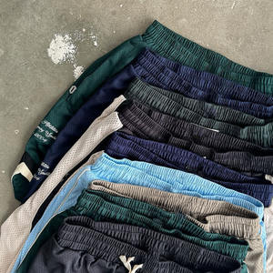 Pantalons de sport personnalisés multicolores en maille respirante à séchage rapide pour hommes coupe ample pour la course à pied au basket-ball - Product Image 6