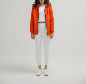 Pull à capuche uni en gros Sweat à capuche pour femmes Sweat à capuche décontracté personnalisé de meilleure qualité Sweat à capuche pour femmes - Product Image 2