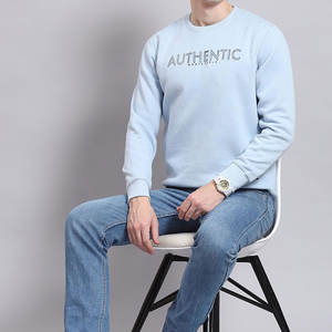 Sudadera moderna de mezcla de algodón para hombre con manga larga Diseño de moda simple Orden superior a granel Sudadera para hombre - Product Image 5